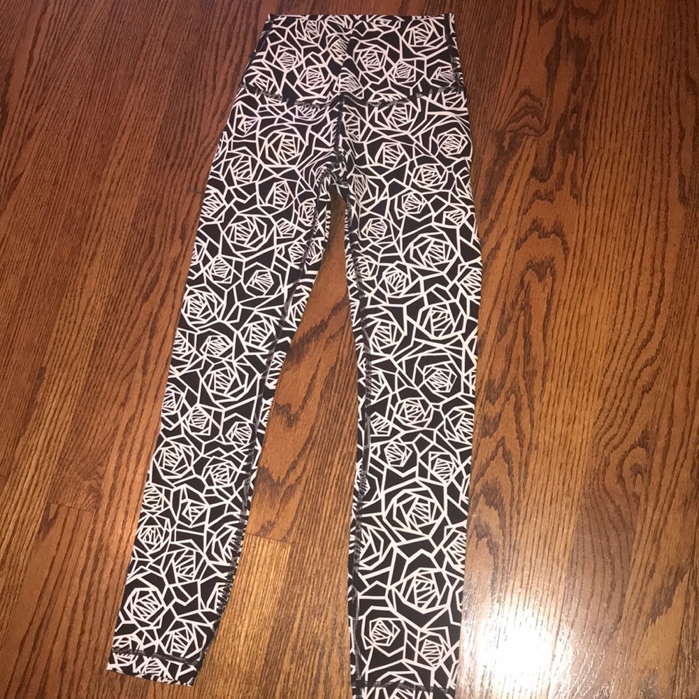Lululemon floral leggings